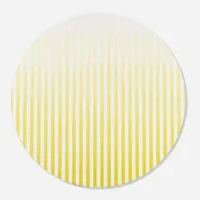 Claudia Comte, Fluide Glacial, Big Yellow Circle (Cocktail Painting), 2014, acrylic on canvas