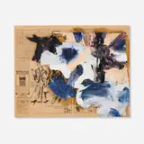 Willem de Kooning, Untitled, 1976, oil on newsprint mounted on canvas
