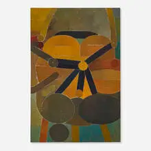 Miyoko Ito, Sundown, c. 1960, oil on canvas