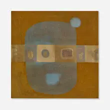 Evelyn Statsinger, Untitled #2, 1964, oil on linen