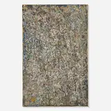 George Chann, Untitled, c. 1970, mixed media on Japanese paper laid to canvas