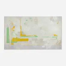 The Plains #1 by Walter Darby Bannard, 1970, acrylic on canvas, sold May 2023