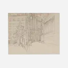 Elaine de Kooning, Untitled, 1944, graphite on paper