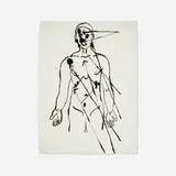 Andy Warhol, Physiological Diagram, 1985-86, synthetic polymer paint on HMP