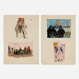 Edward Penfield, Four Holland sketches
