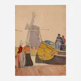 Edward Penfield, Study for Colliers, July