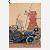 Edward Penfield, The Pierce-Arrow