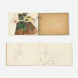 Edward Penfield, Sketchbooks, set of two, mixed media on paper