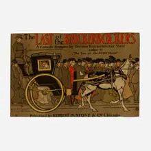 Edward Penfield, The Last of the Knickerbockers, c. 1901, lithograph in colors