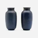Vases, set of two by Grueby Faience Company, sculpture, sold Jun 2025