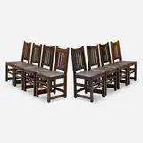 Limbert, Dining chairs model 1841, set of eight