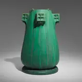 Orlando Giannini for Teco Pottery, Rare vase, model 167