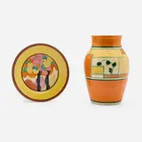 Clarice Cliff, Bizarreware works, set of two