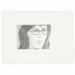 Alex Katz, June Ekman's Class (Cantz 45-56), 1972