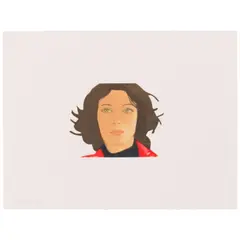 Alex Katz, Face of the Poet (Cantz 97-110), 1978