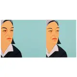 Alex Katz, Ada Ada, 2025, Screenprint in colors on wove paper