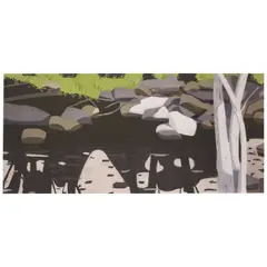 Alex Katz, Black Brook (Cantz 253), 1992, Aquatint in colors on wove paper