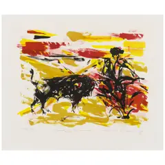 Elaine de Kooning, A Group of 3 Prints, 1977 (2); 1960