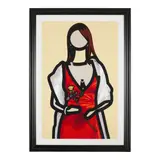 Ika (1) by Julian Opie, 2011, Inkjet print in colors on Epson Premium Semigloss Photo paper dry-mounted to aluminum in artist's frame, offered Apr 2026