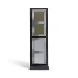 Jesús Rafael Soto, Multiple V, from Jai-Alai Suite, 1969, Wood with four square metal sections in colors