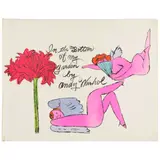 Andy Warhol, Two plates, from In the Bottom of My Garden (Feldman & Schellman IV.93A; IV.98A), c. 1956, Two offset lithographs with hand-coloring on wove paper together with hand-colored cover