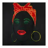 Andy Warhol, Mammy, from Myths (Feldman & Schellman II.262), 1981, Screenprint in colors on Lenox Museum Board