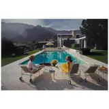 Slim Aarons, Poolside Pairs, 1970, Chromogenic print