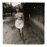 Diane Arbus, A young waitress at a nudist camp, N.J., 1963, Gelatin silver print