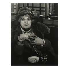 La Môme Bijou, Bar de la Lune, Montmartre by Brassaï, (Gyula Halász), 1932, Gelatin silver print, sold Apr 2026