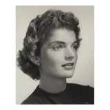 Horst P. Horst, Jacqueline Lee Bouvier (for 'Vogue'), 1953, Gelatin silver print; a Condé Nast copyright blindstamp on the image, mounted