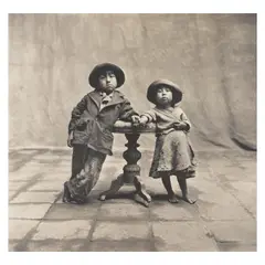 Irving Penn, Cuzco Children, 1948, Platinum-palladium print