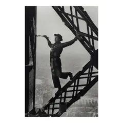 Marc Riboud, Painter of the Eiffel Tower, 1953, Gelatin silver print