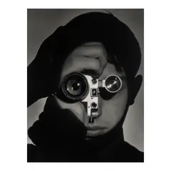 Andreas Feininger, The Photojournalist (Dennis Stock), 1955, Gelatin silver print