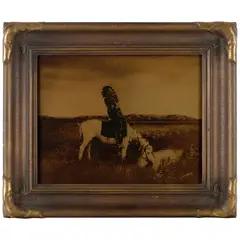 Edward S. Curtis, An Oasis in the Badlands, 1905, Orotone, probably printed before 1920; signed in the negative