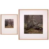 Andy Goldsworthy, 'Stone Drawing, Grass, Clay, Thorns, Scaur Glen, Dumfriesshire'
