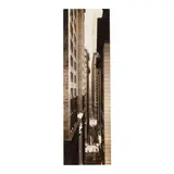 Berenice Abbott, Exchange Place, New York, 1933, Gelatin silver print; framed, Bruce Silverstein Gallery and Daniel/Oliver Gallery labels on the reverse