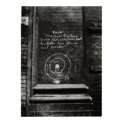 Untitled (Bullseye) by Helen Levitt, 1938, Gelatin silver print; mounted, sold Apr 2026
