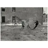 Helen Levitt, New York (Three Boys with Tree Branch), c. 1942, Gelatin silver print