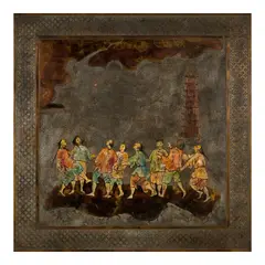 'Tower of Babel' Panel by Philip and Kelvin Laverne, sold Mar 2026
