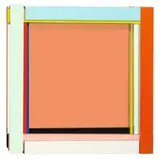 Imi Knoebel, Flesh Color, 1993, Öl auf 17 miteinander verschraubten Aluminium-Vierkantrohren und einer Hartfaserplatte