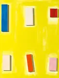 Imi Knoebel, Nua Missa, 1999, Acryl auf Aluminium