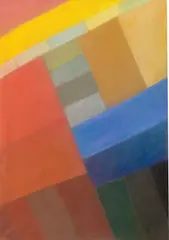 Otto Freundlich, Komposition, Um 1931, Pastell auf Velourspapier