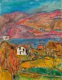 Hans Purrmann, Blick gegen Malcantone