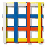 Alle Vier by Imi Knoebel, 1998, Acryl auf Aluminium-Vierkantrohren, sold Jun 2015
