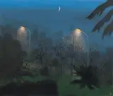 Wolfgang Mattheuer, Abendnebellandschaft