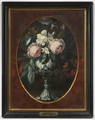 Jan Kašpar Hirschely, Flower Still Life, First half of the 18th century, oil, wood
