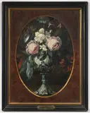 Jan Kašpar Hirschely, Flower Still Life, First half of the 18th century, oil, wood