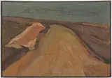 Zdeněk Ladra, Autumn Field, Around 2000, oil on canvas