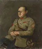 Bohumír Číla, Jan Syrový, 1920, oil on canvas