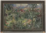 Vladimír Kristin, Path to Houses, 1937, oil on canvas